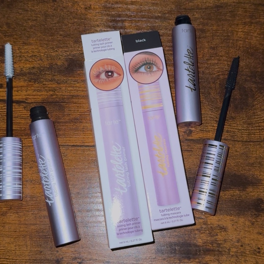 tarte tartelette Tubing Lash Primer & Black Mascara Set — Lavender Tubes